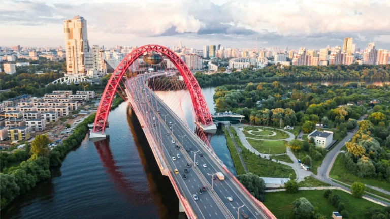 Москва Живописный мост